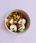 Greek Meatballs & Veggies