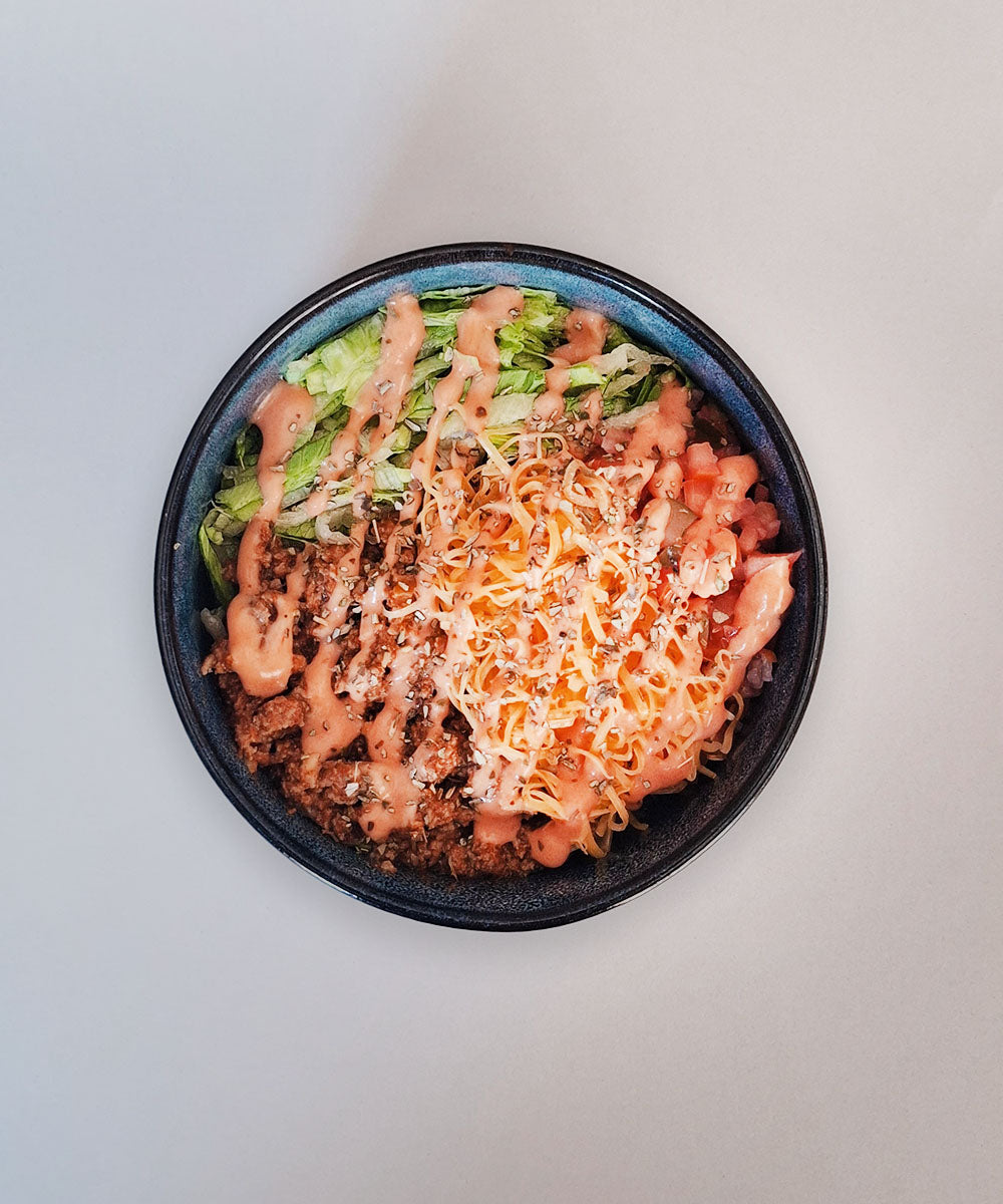 Cheese Burger Bowl