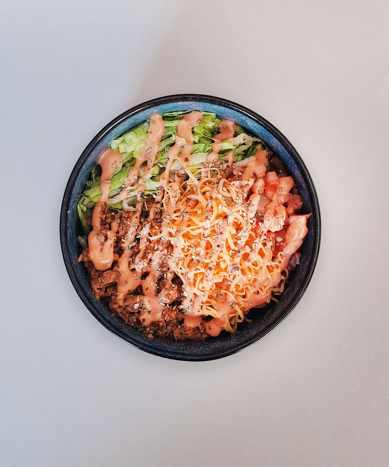 Cheese Burger Bowl