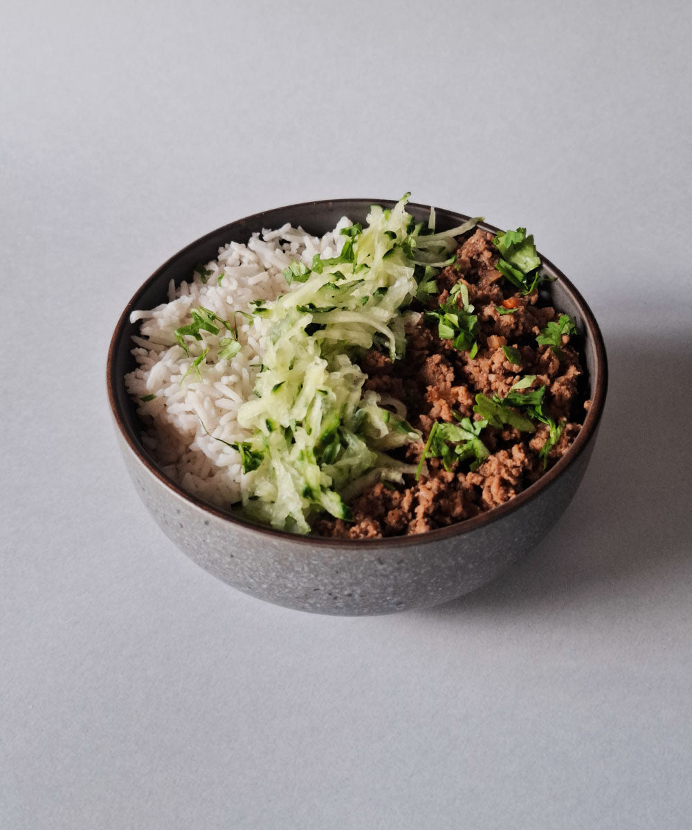 Greek Style Beef Bowl