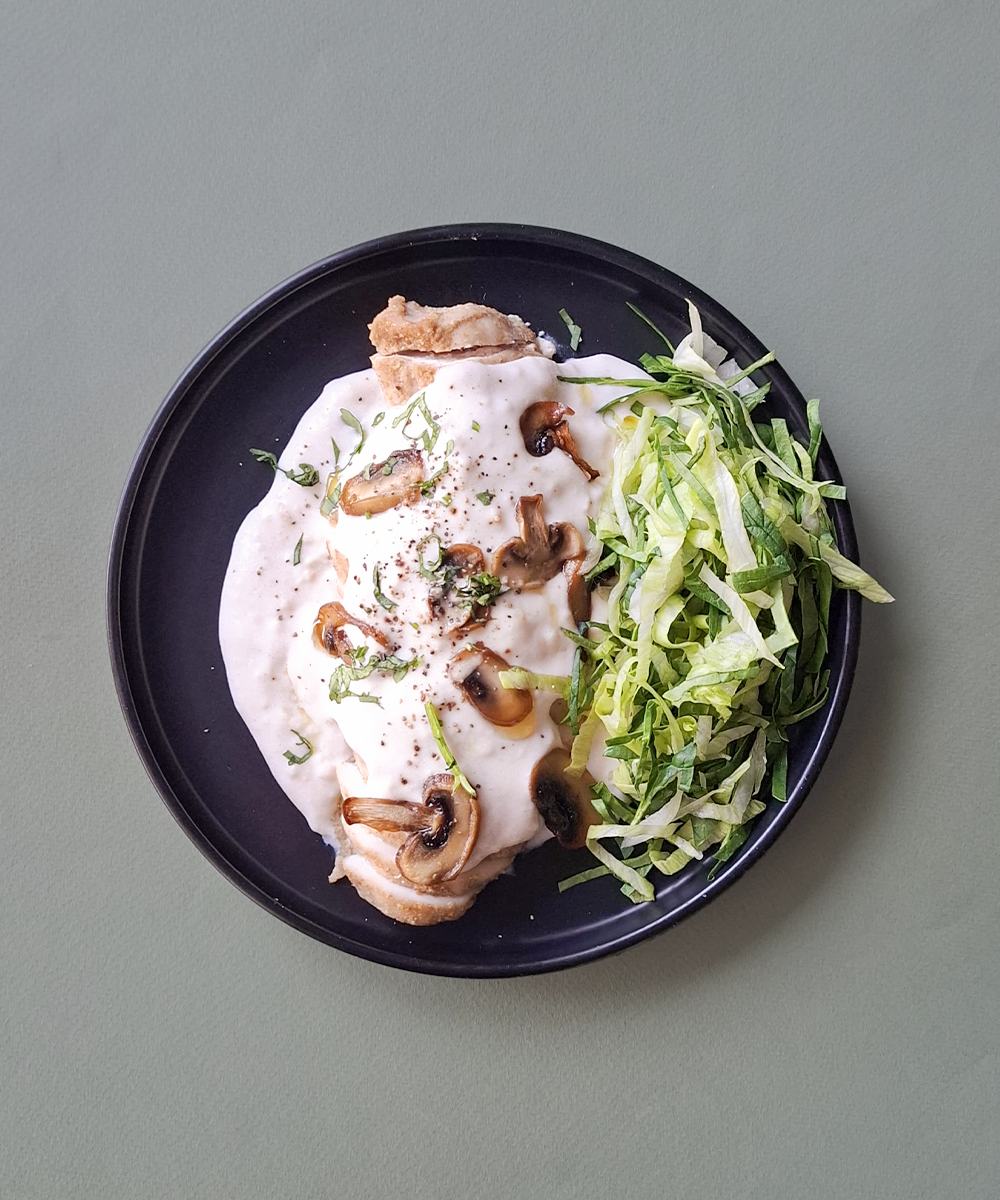 Creamy Chicken & Mushrooms