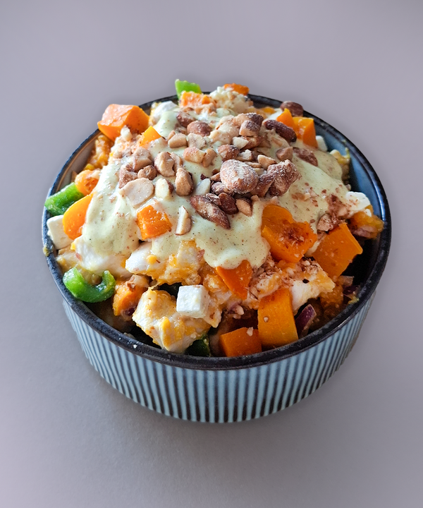 Chicken, Butternut & Feta Bowl