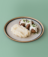 Greek Meatballs & Mash
