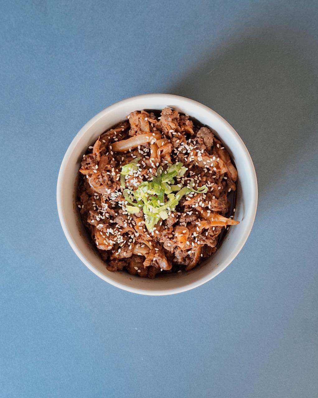 Beef Egg Roll Bowl